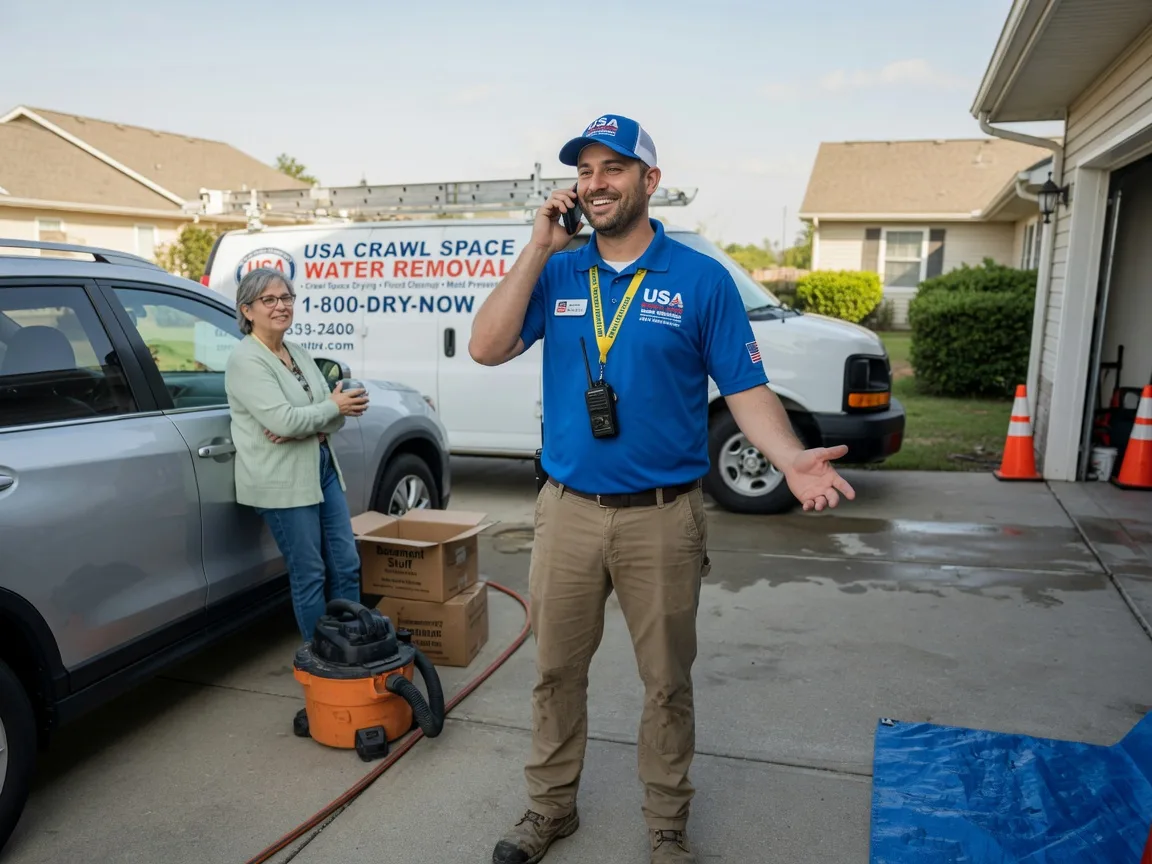 Crawl Space Water Removal Eure, NC FAQs
